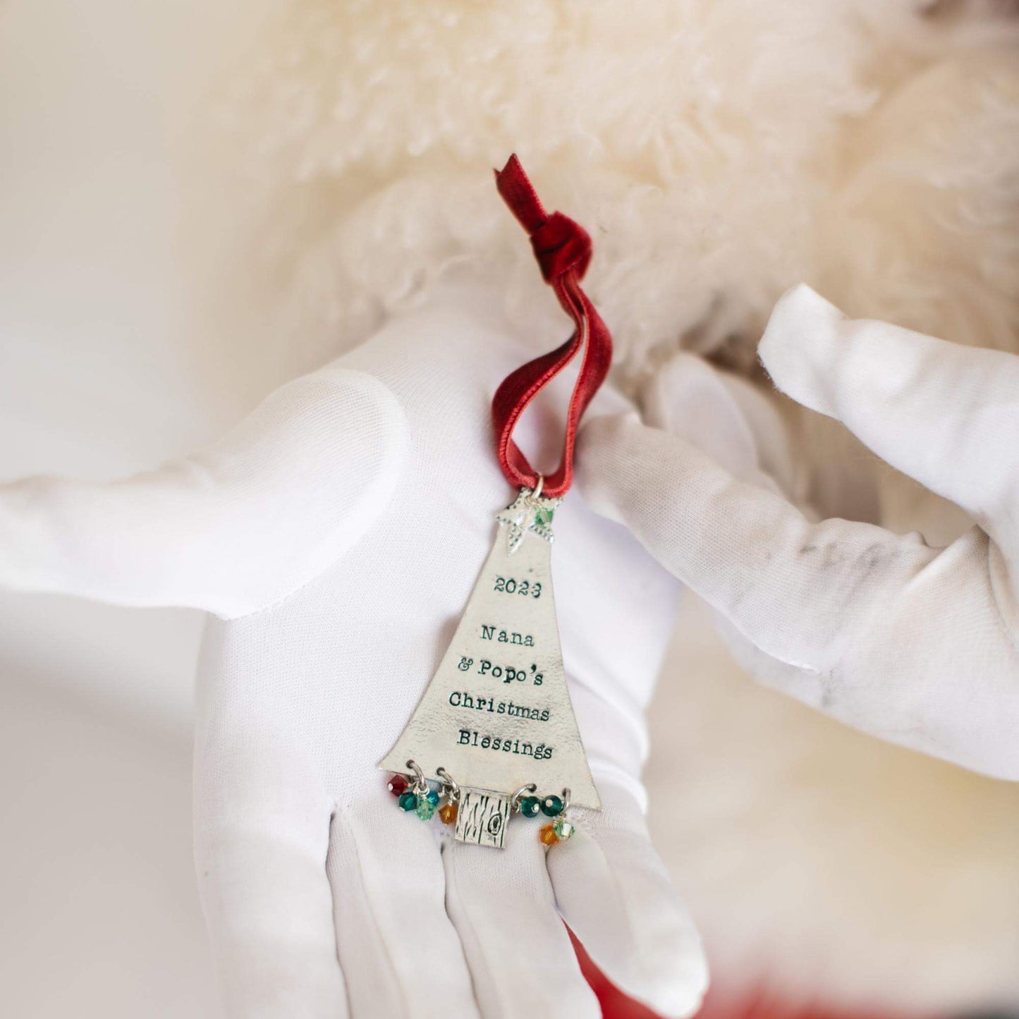 Personalized Christmas Tree Ornament - Grandparents