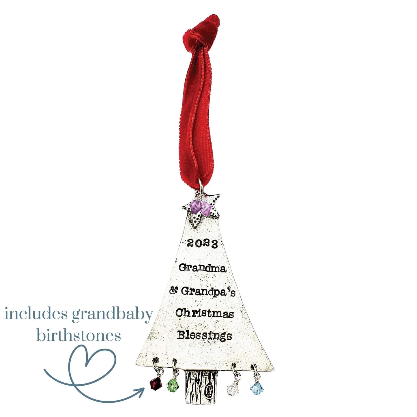 Personalized Christmas Tree Ornament - Grandparents