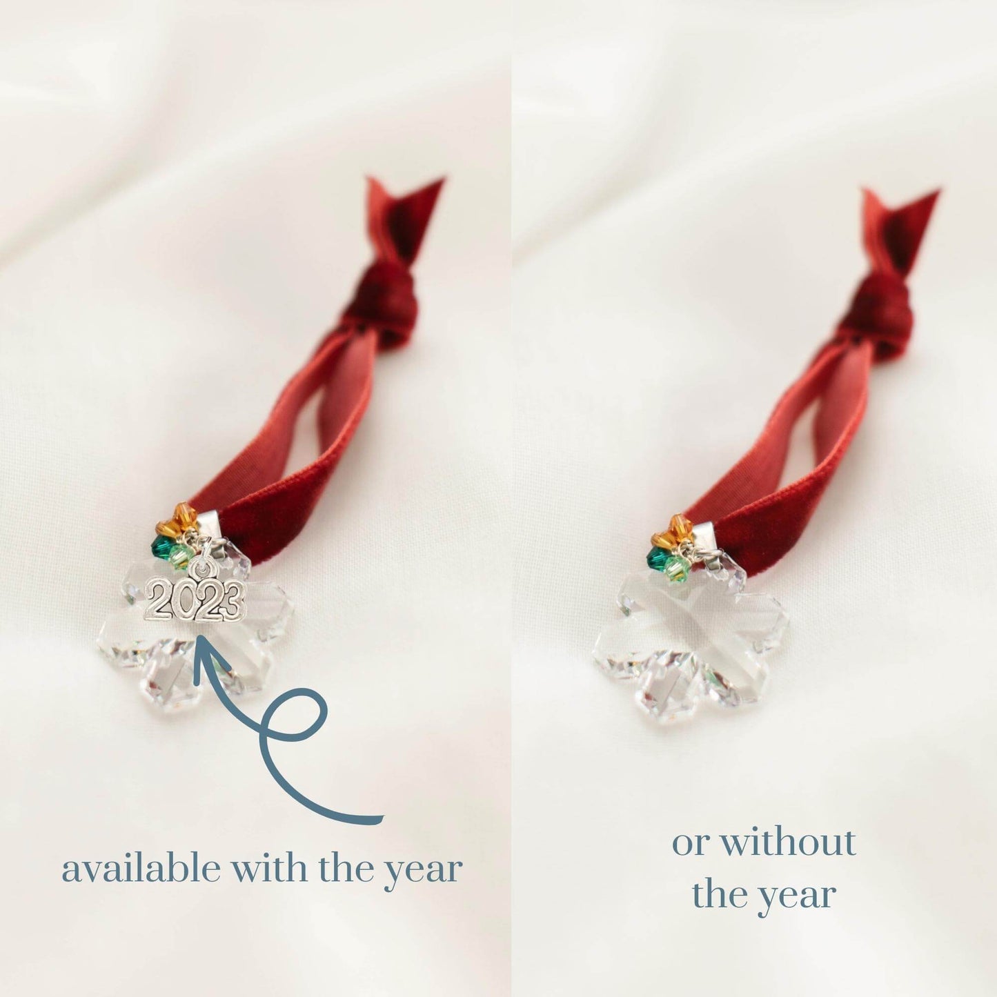 Sparkle Snowflake Birthstone Ornament