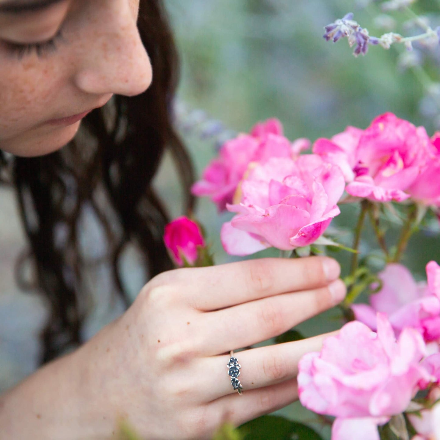 Blossom Bouquet Ring in Silver