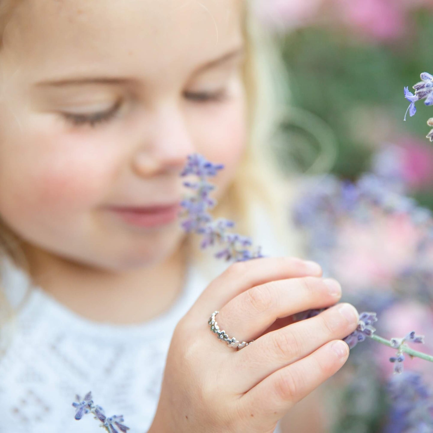 Daisy Delight Ring in Silver