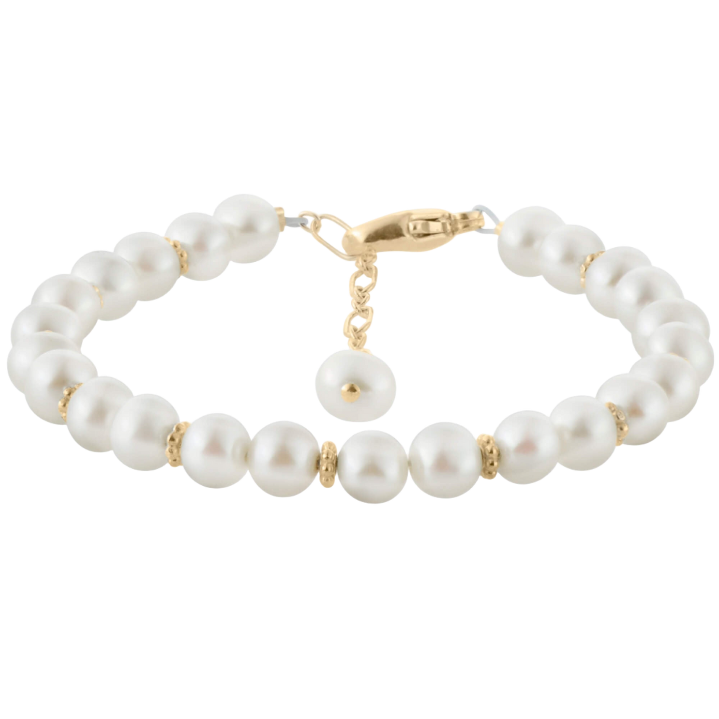 Golden Precious Pearls Bracelet