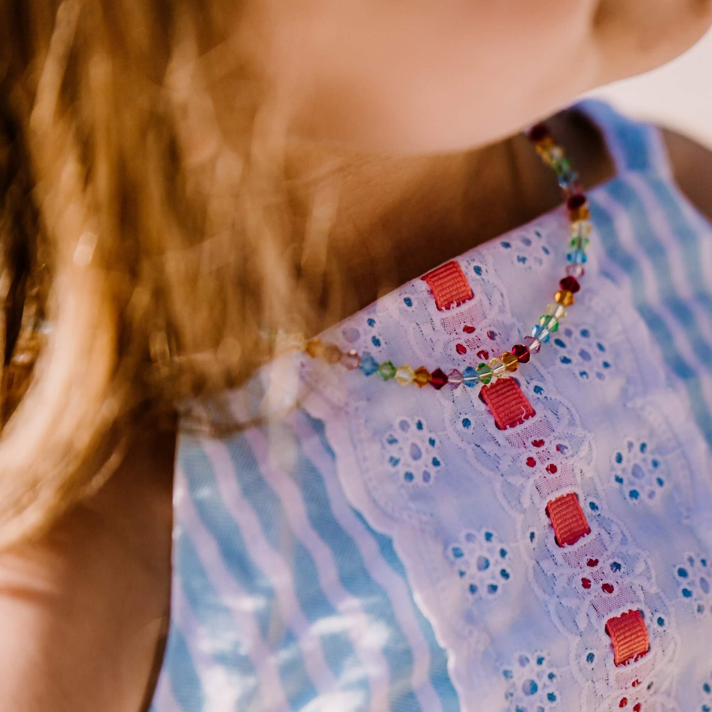 Over the Rainbow Crystal Necklace