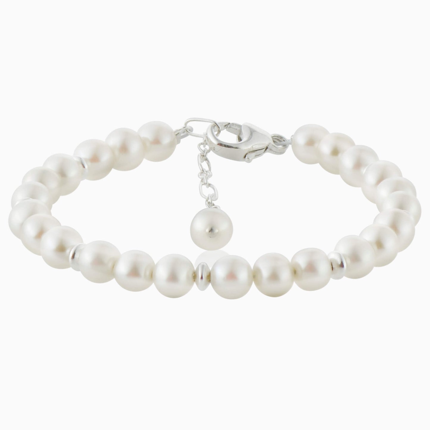 Lovely Pearl and Sterling Silver Bracelet