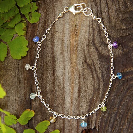 Sparkly Birthstone Bracelet