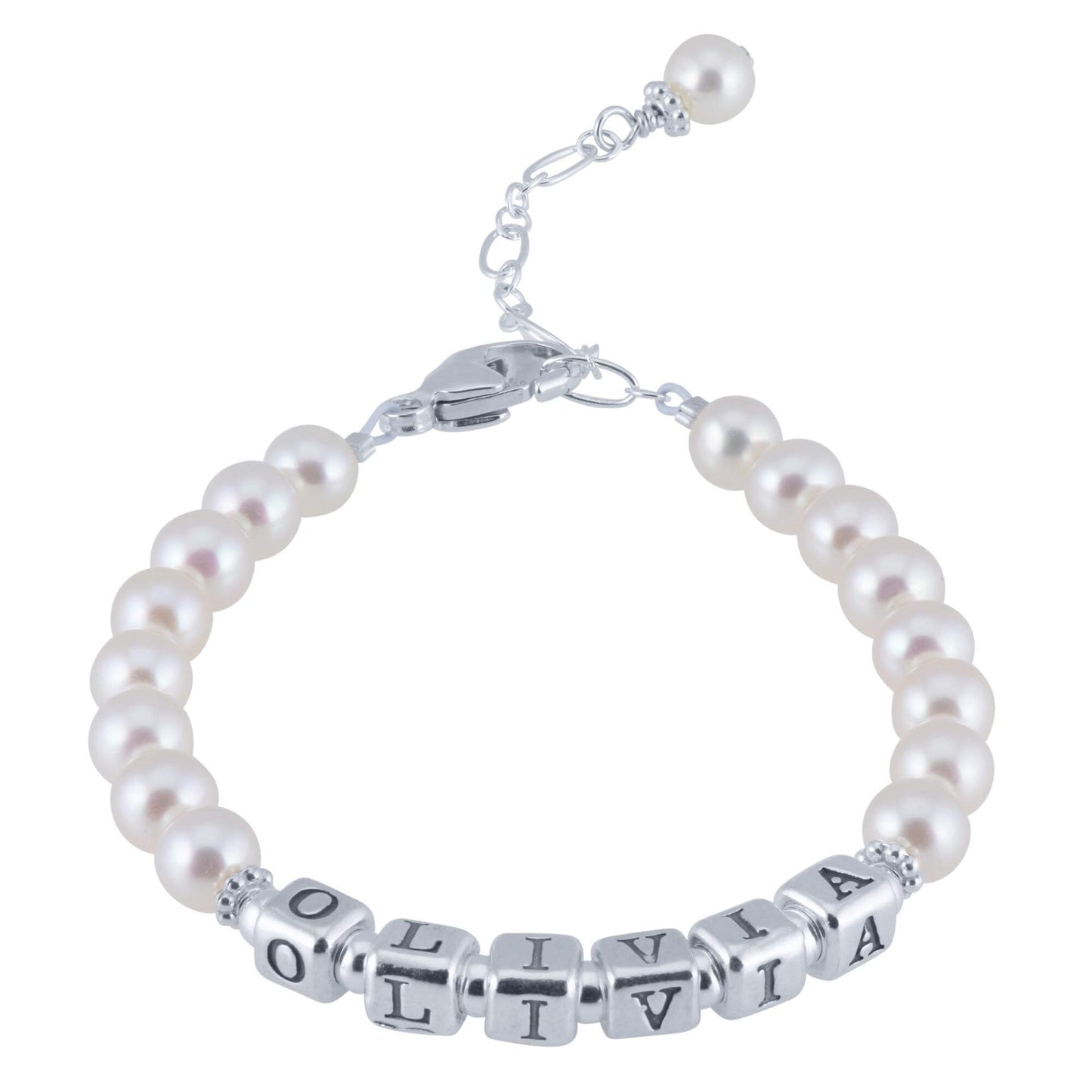 Sweet Pearl Name Bracelet