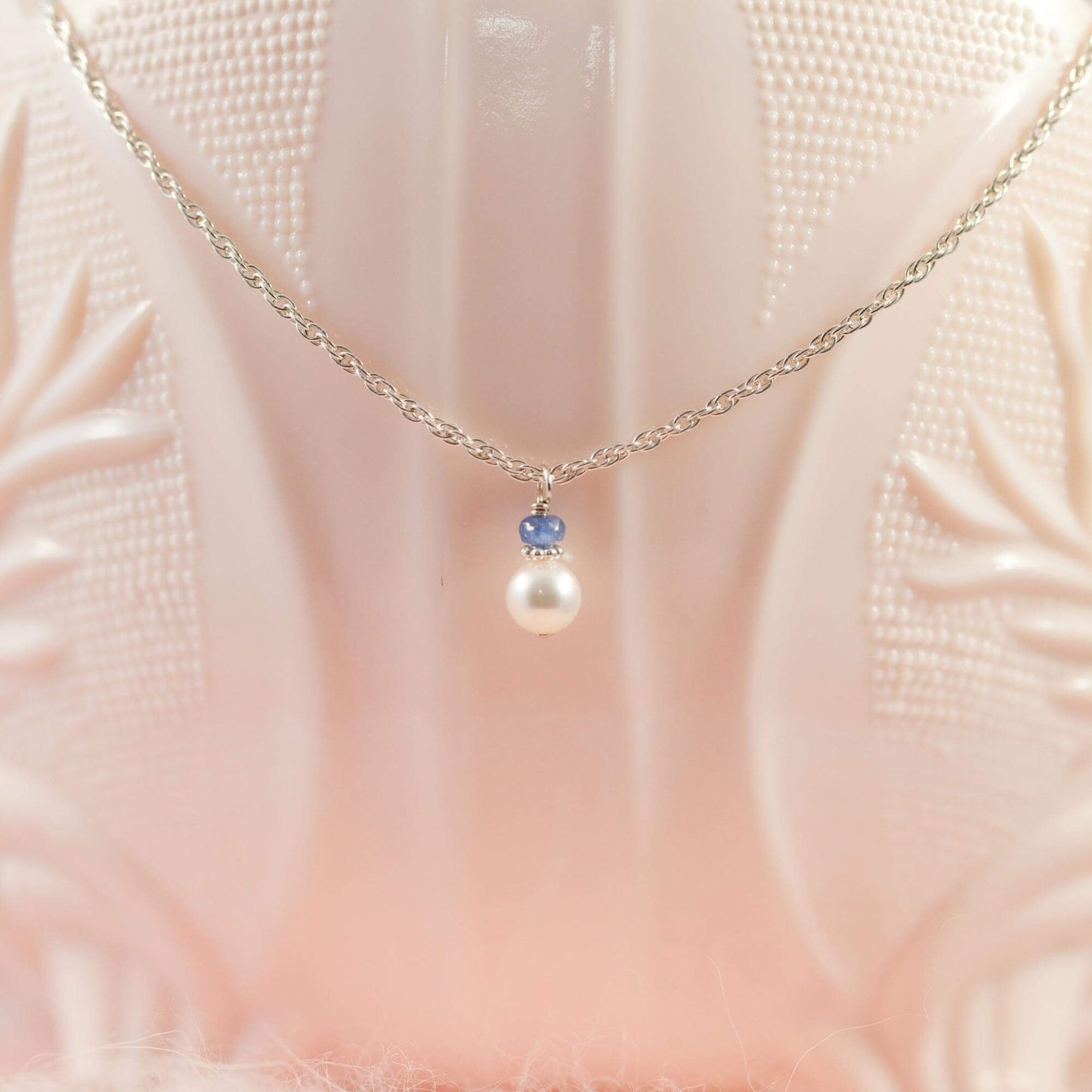 Adorable My Keepsake Pearl Necklace in Silver