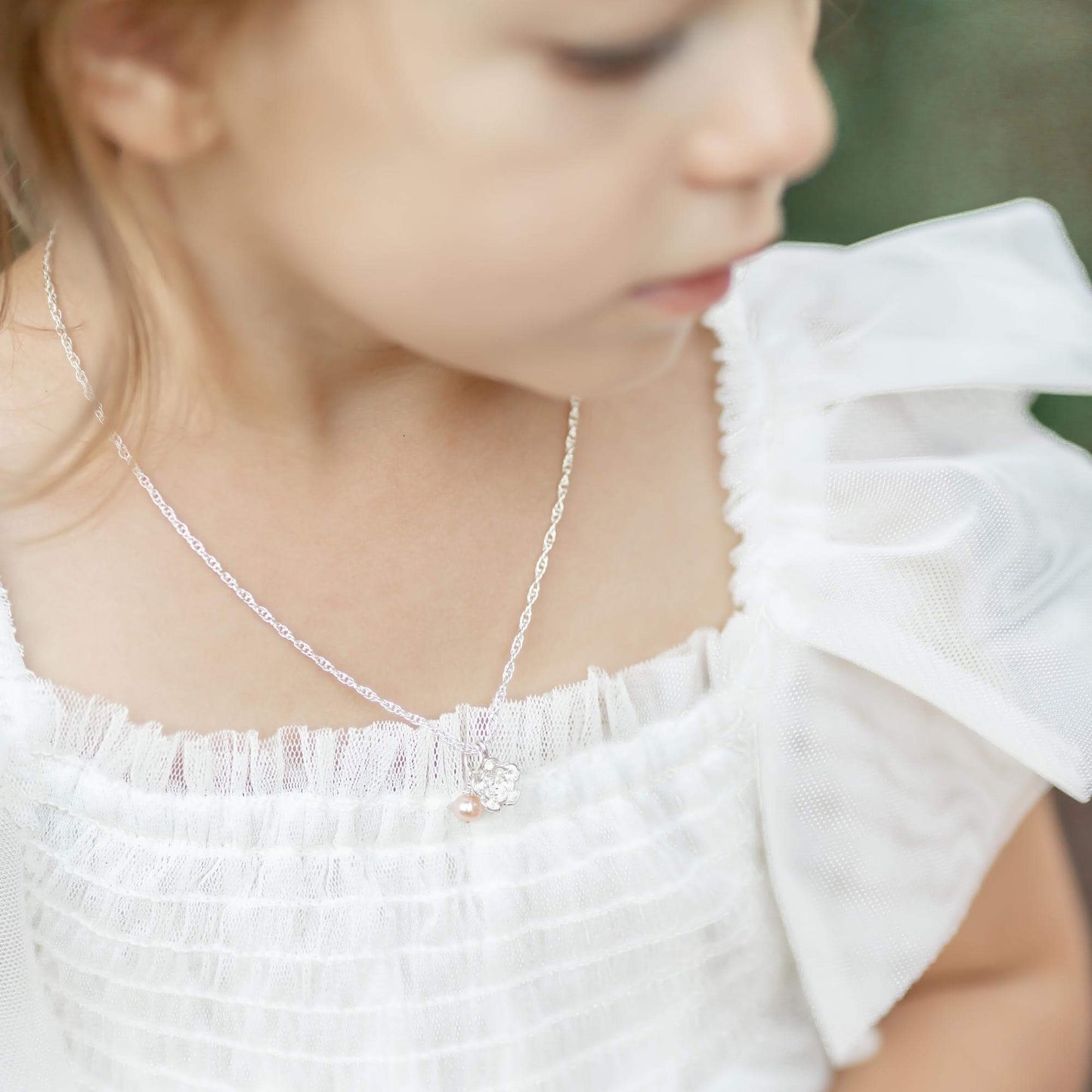 Sweet Flower Keepsake Necklace