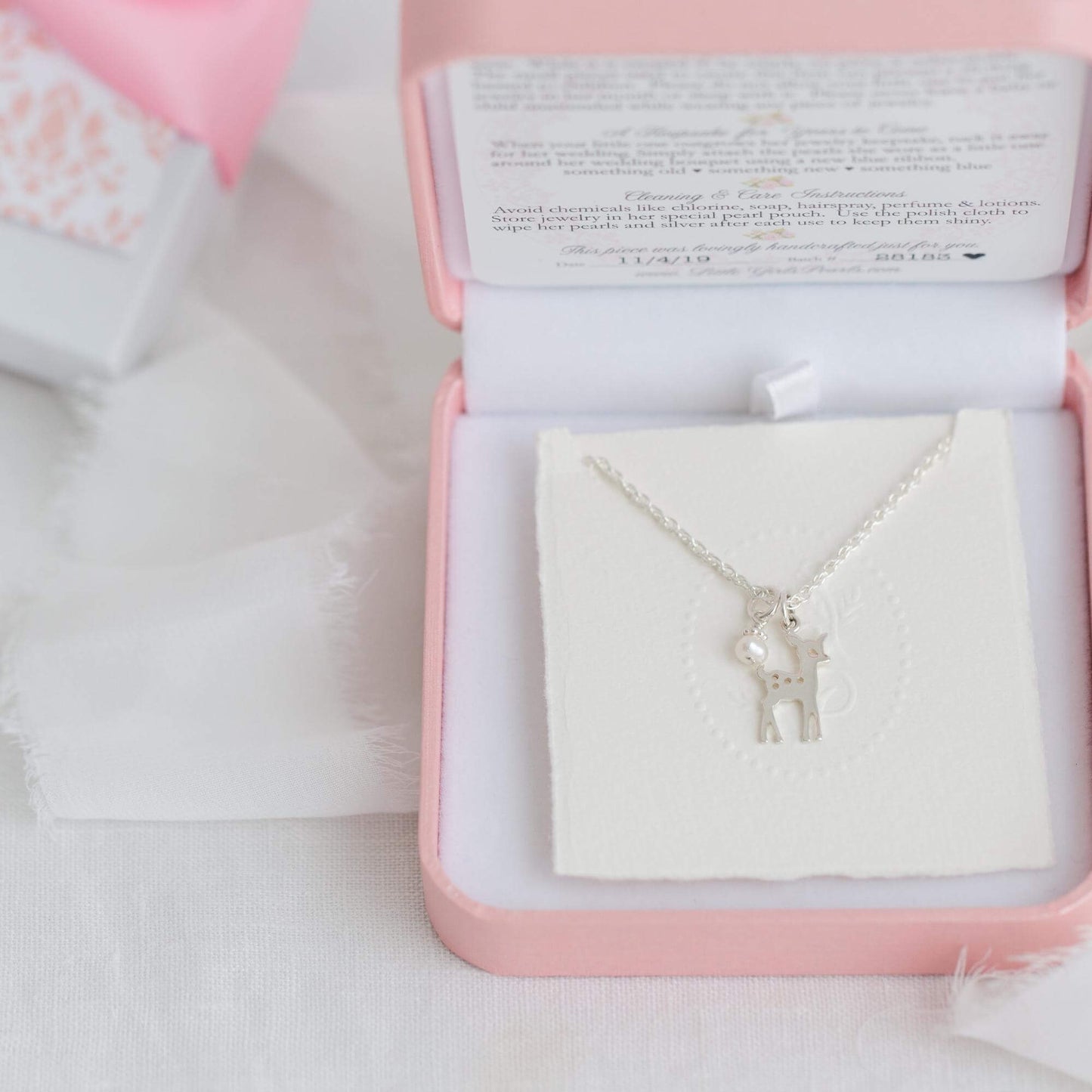 Buttercup the Deer Necklace
