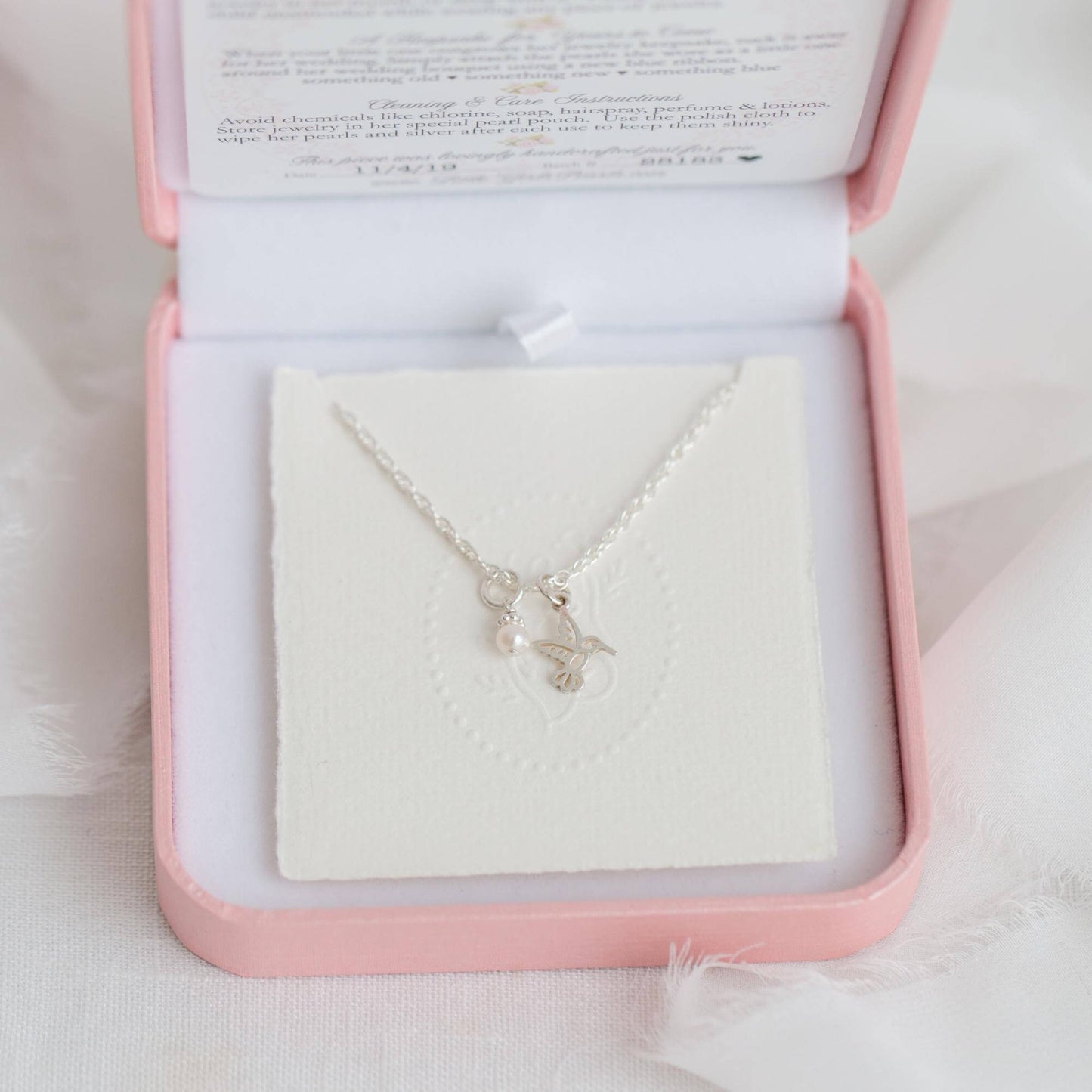 Holly the Ittiest Bittiest Hummingbird Necklace