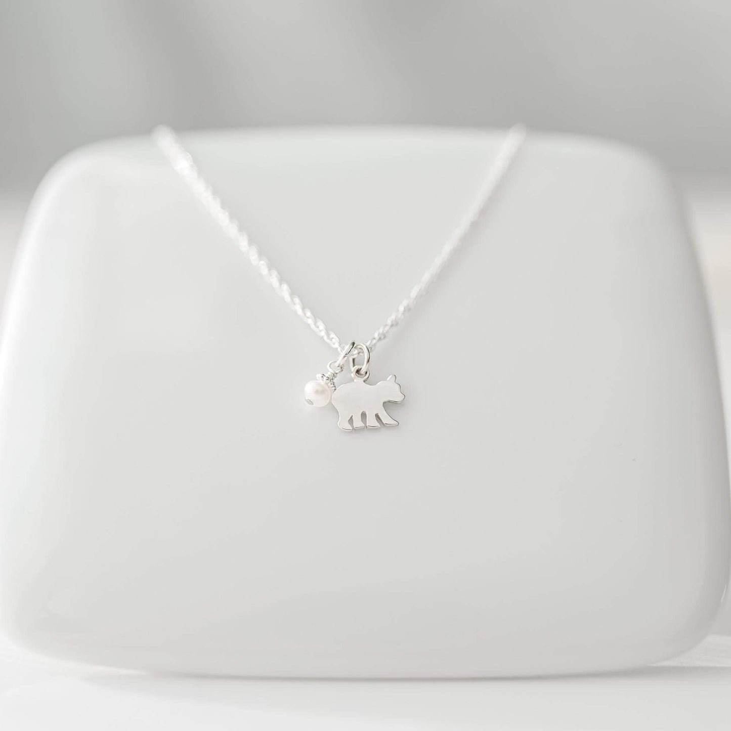 Itty Bitty Baby Bear Necklace