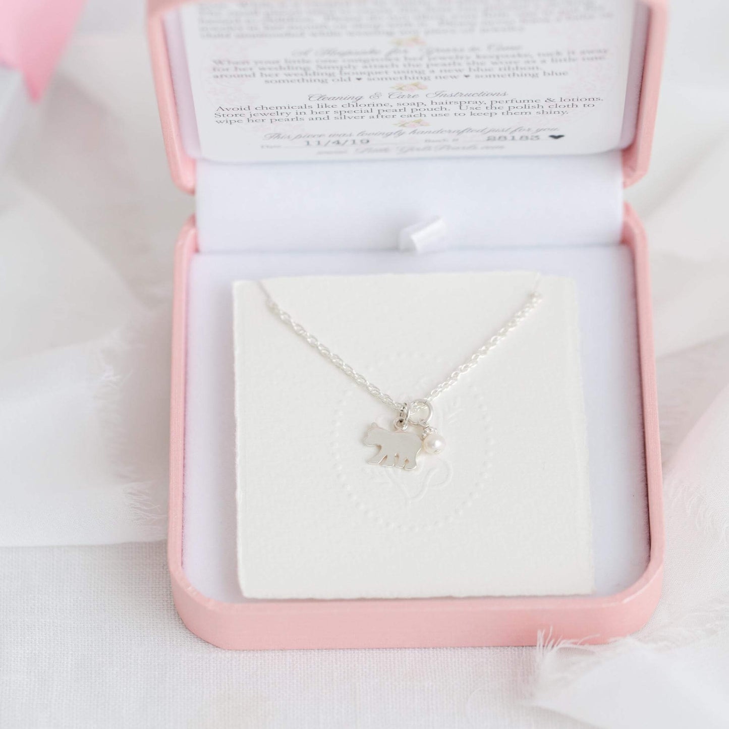 Itty Bitty Baby Bear Necklace