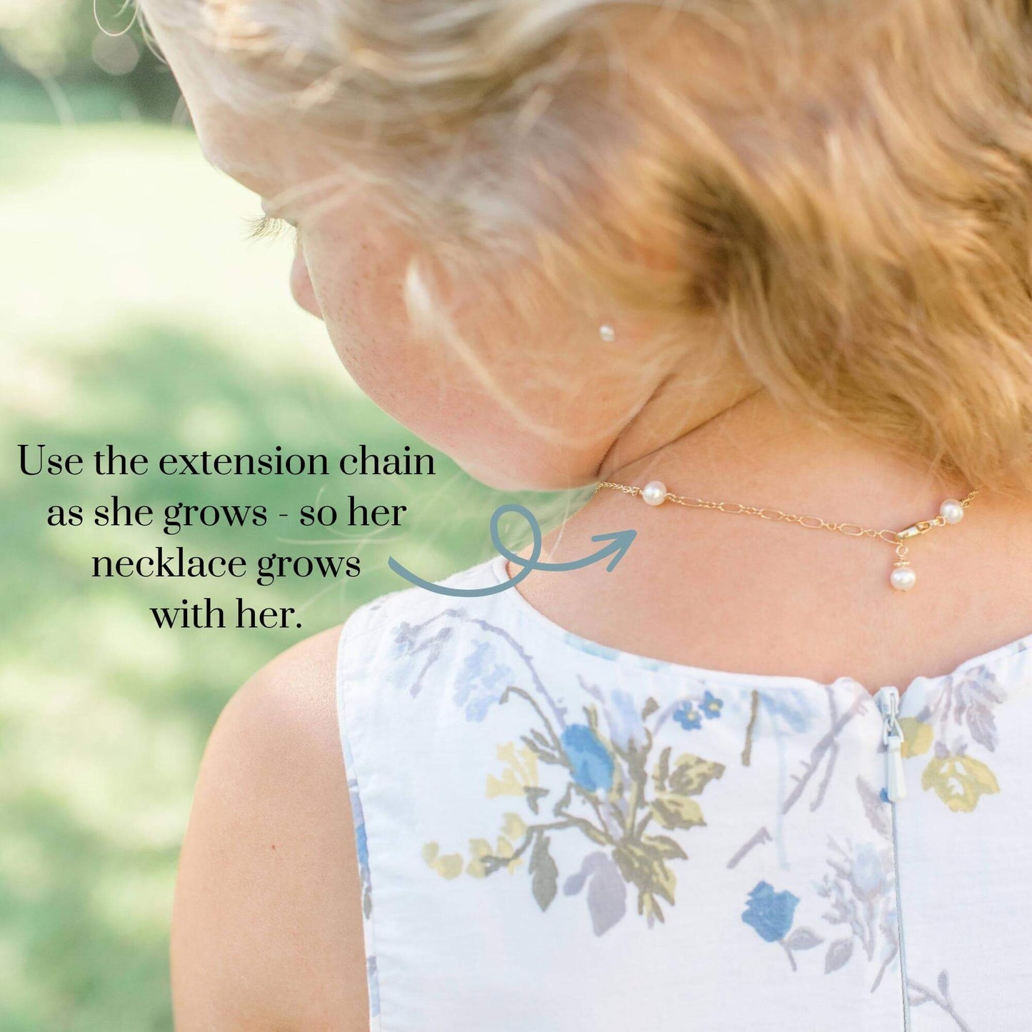 Golden Precious My Keepsake Pearl Necklace