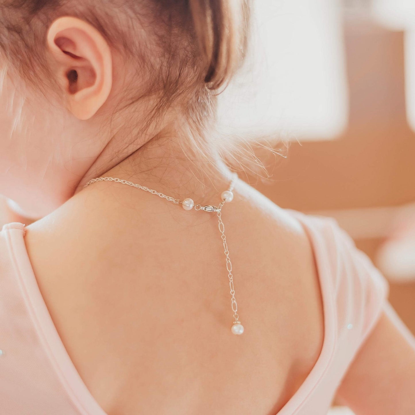 Dainty Itty Bitty Cross Keepsake Necklace