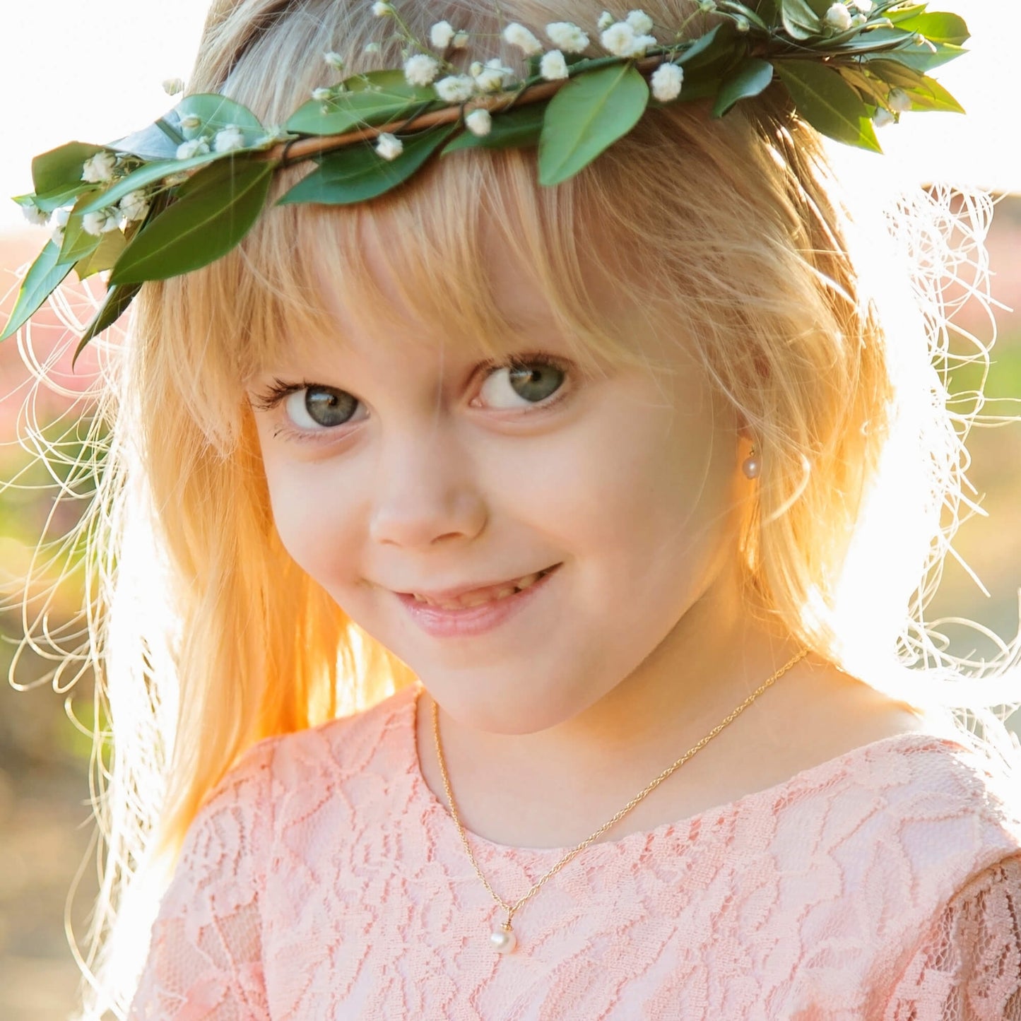Golden Precious My Keepsake Pearl Necklace