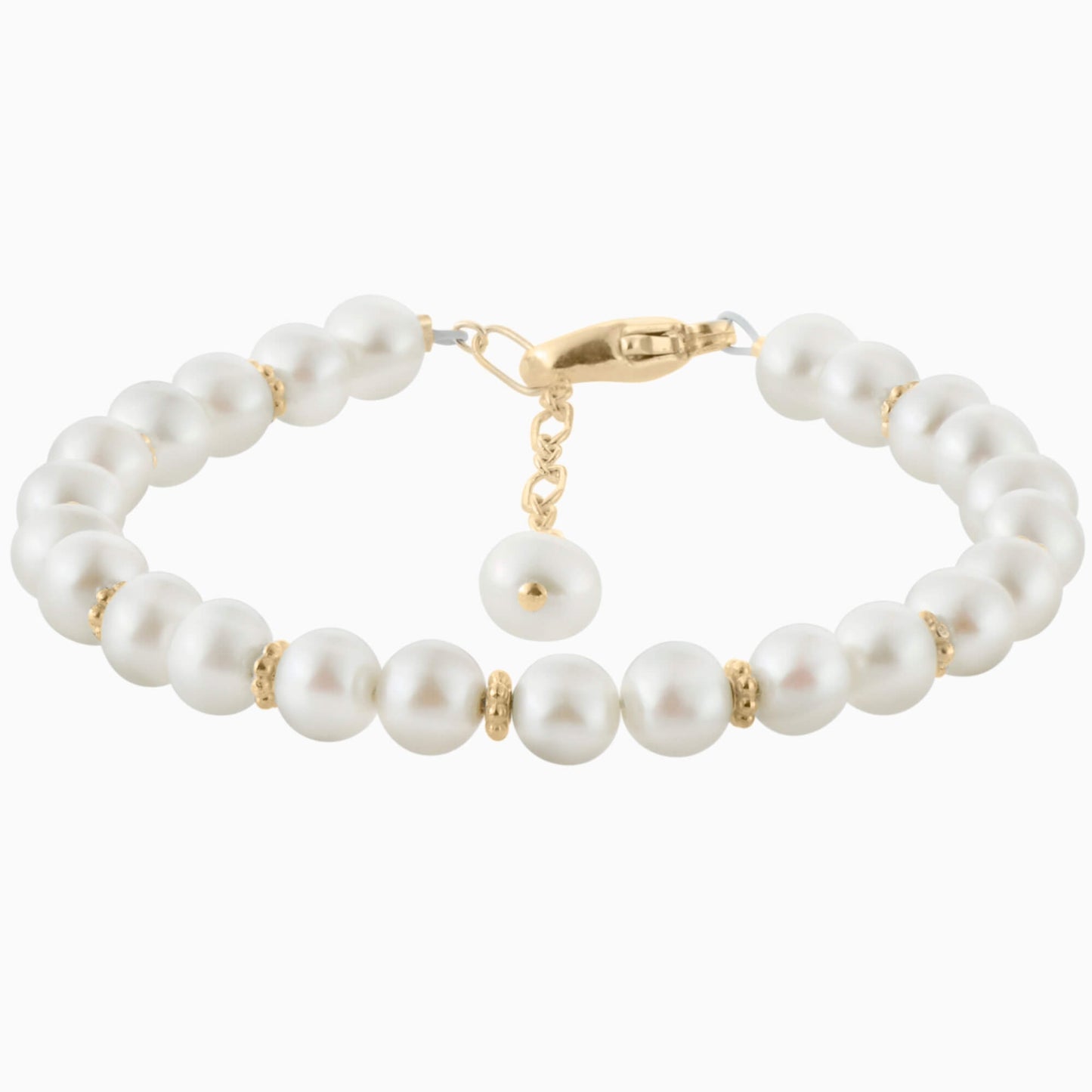 Golden Precious Pearls Bracelet