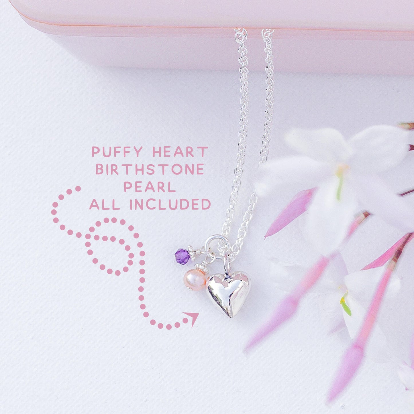 My Little Sweetheart Necklace - Little Girl's Pearls