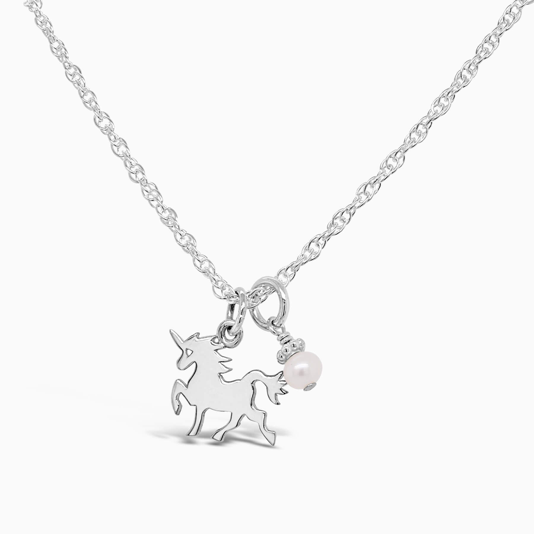 Lovely Cute Unicorn Pendant Necklace Little Girl's Jewelry Gift
