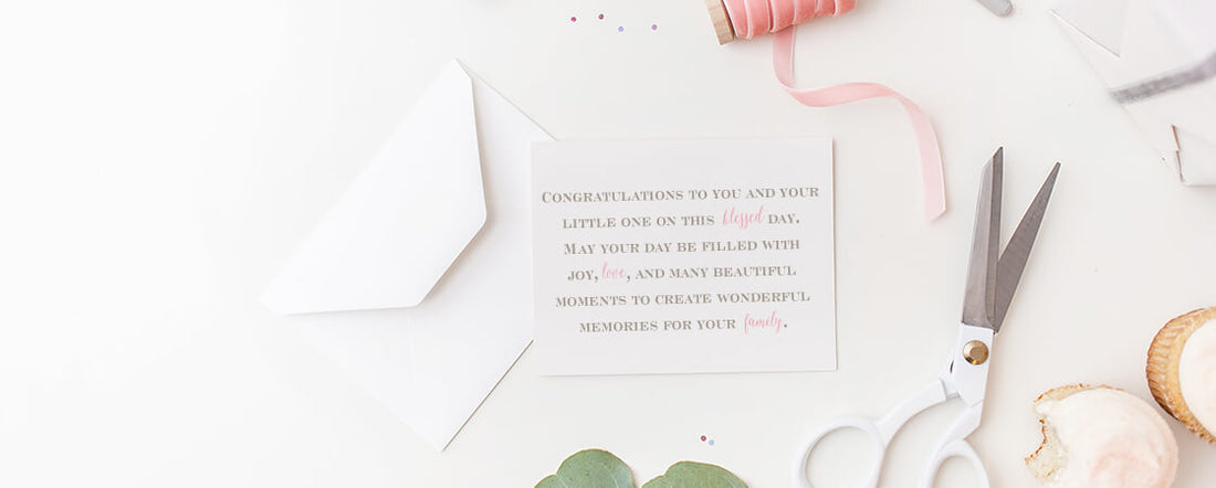 10 Baptism Gift Card Message Ideas