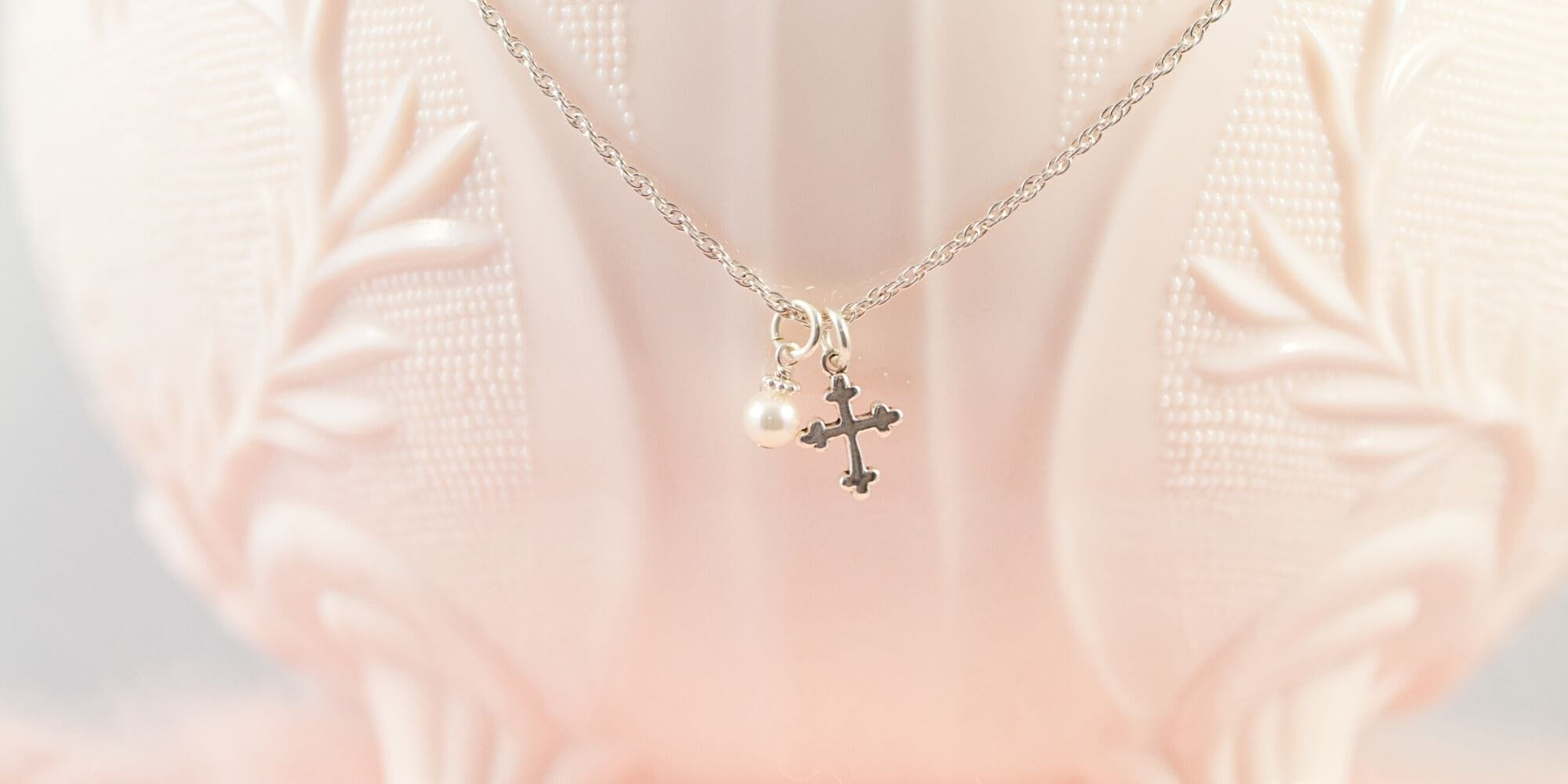 Cross Necklace Stainless Steel Pendant for Kids Small for little girls and  boys | eBay