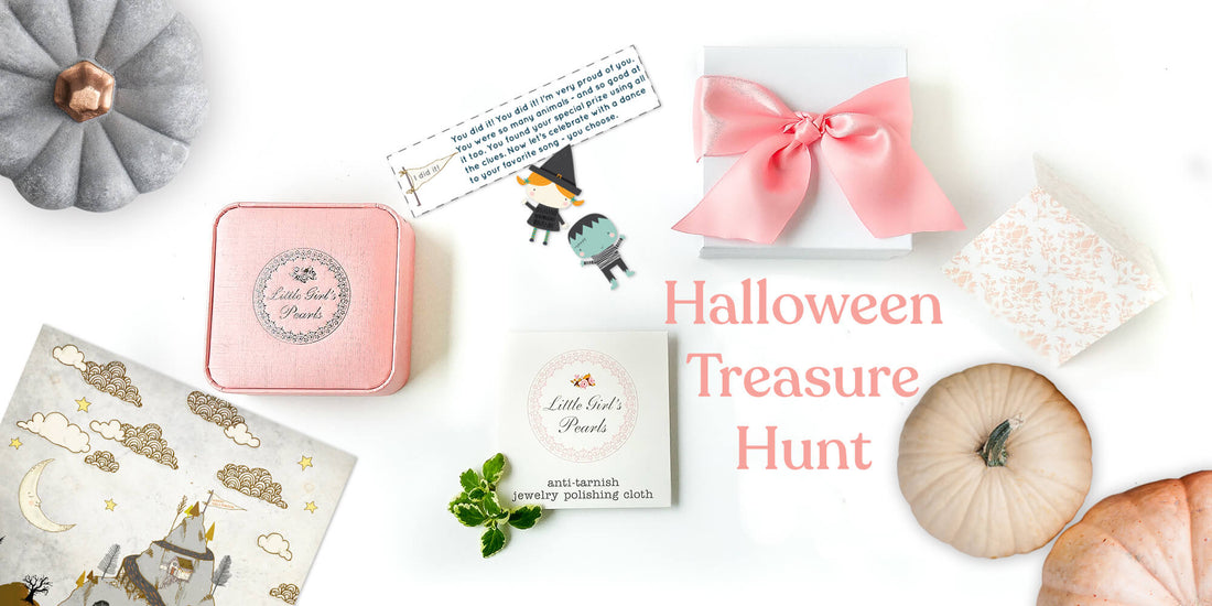Printable Halloween Treasure Hunt Map + Clues.