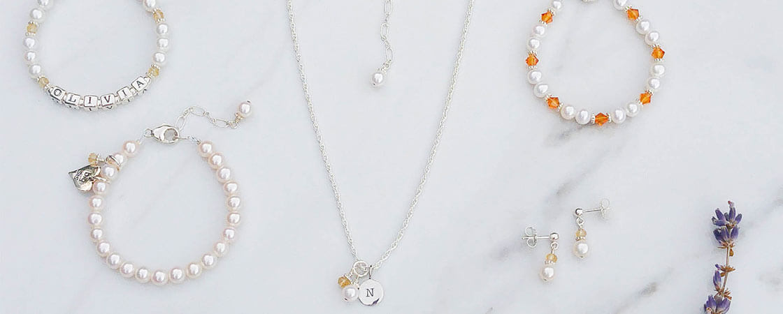 November Birthstone - Citrine – Little Girl's Pearls