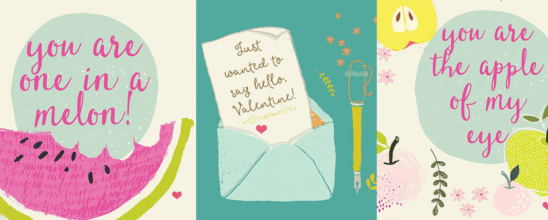 Fruit and Fun Printable Class Valentines