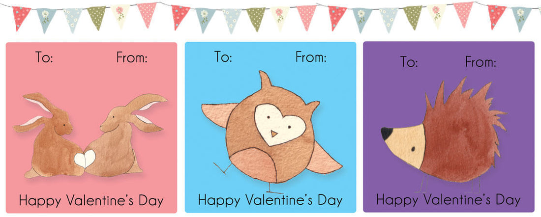 Free Printable Kids Valentine Cards – Little Girl's Pearls