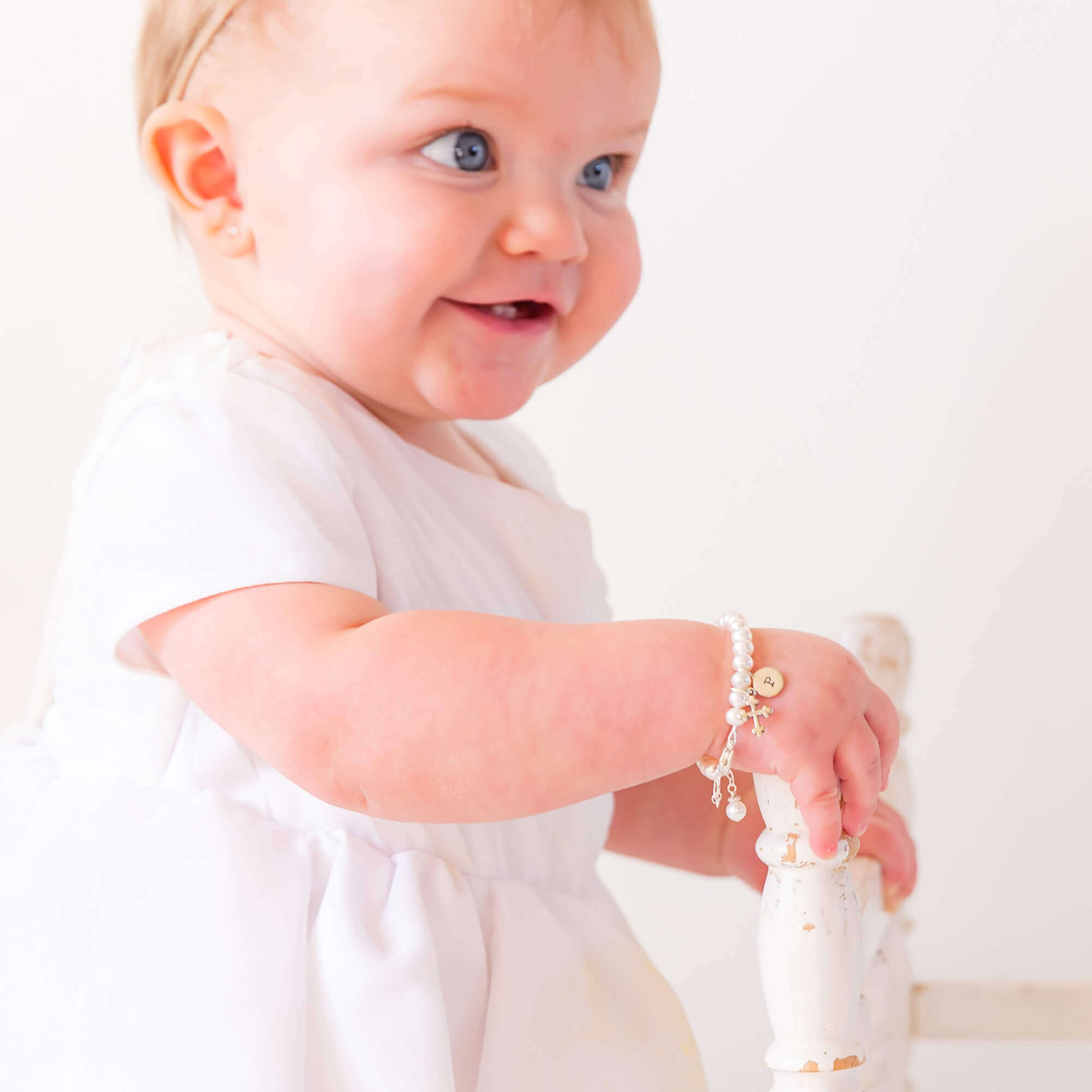 Baby Christening Bracelets Tutorial