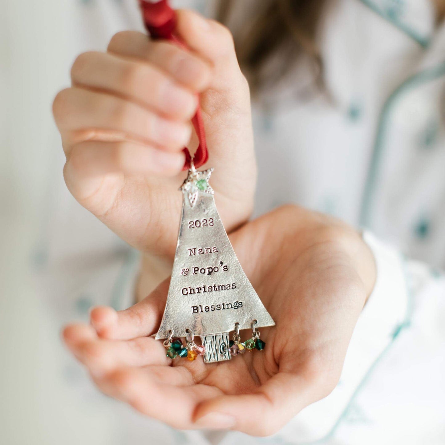 Personalized Christmas Tree Ornament - Grandparents