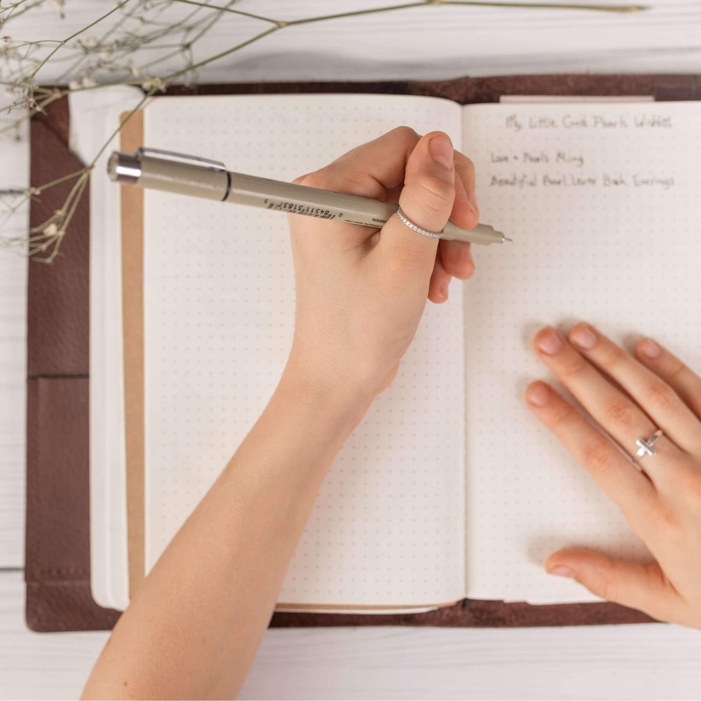 Teenie Tiny Cubic Zirconia Sparkle Ring in Silver