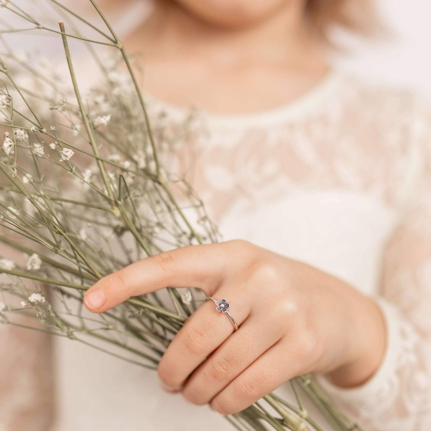 Little Bloom Ring in Silver