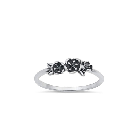 Blossom Bouquet Ring in Silver