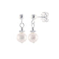 Precious Pearl Dangle Post Earrings