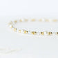 Golden Delightful Pearl and Crystal Necklace