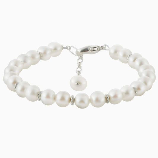 Precious Pearls Bracelet in Silver