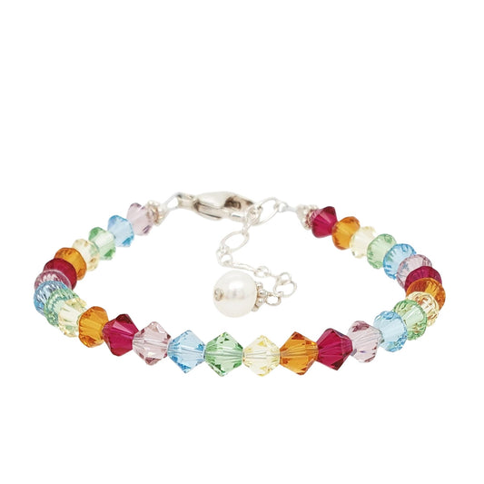 Over the Rainbow Crystal Bracelet