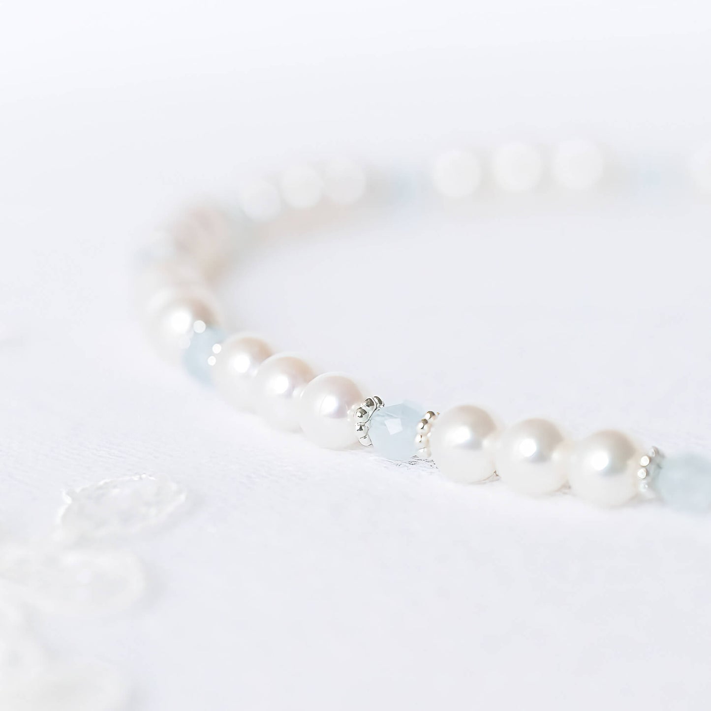Adorable Pearl and Birthstone Necklace