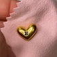 Personalized Golden Heart Pocket Token
