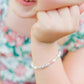 Darling Pearl and Crystal Name Bracelet
