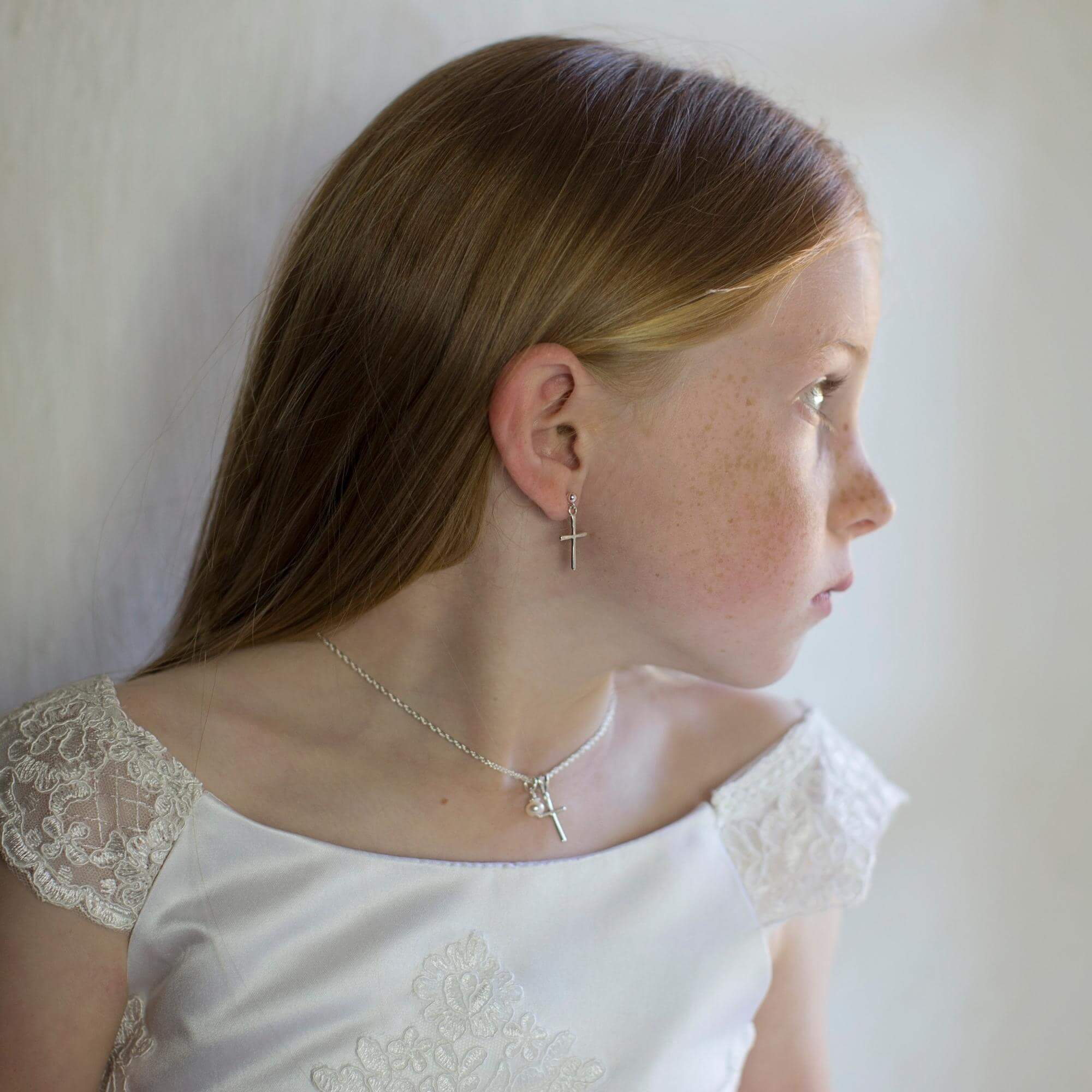 First holy communion on sale earrings