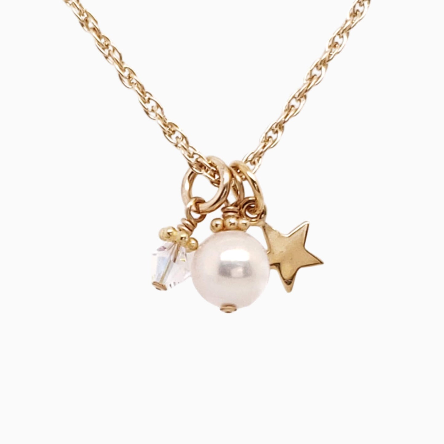 Reach for the Stars Necklace in Yellow Gold-Filled