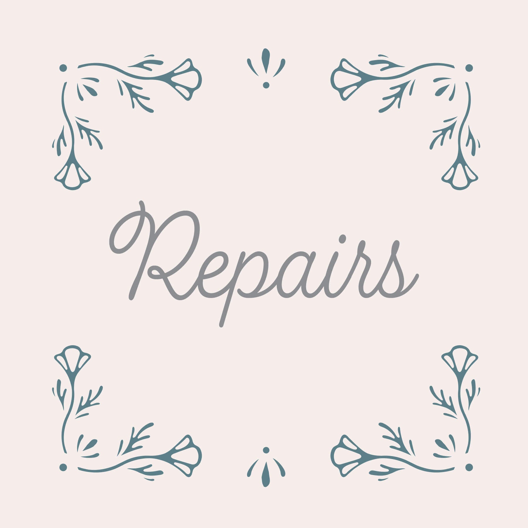 Repair Instructions - Little Girl's Pearls